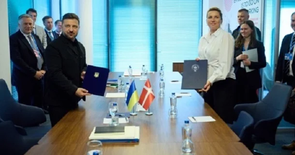 Ukrayna Danimarka ilə dron sazişi imzalayıb