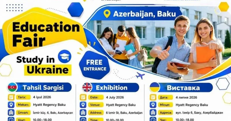 Bakıda Ukrayna Dövlət universitetlərinin təhsil sərgisi keçirilib