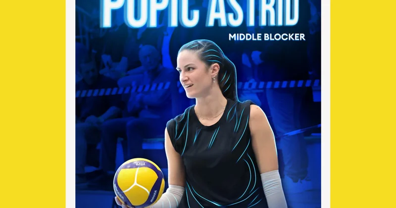 Xorvatiyalı voleybolçu Milli Aviasiya Akademiyası nda