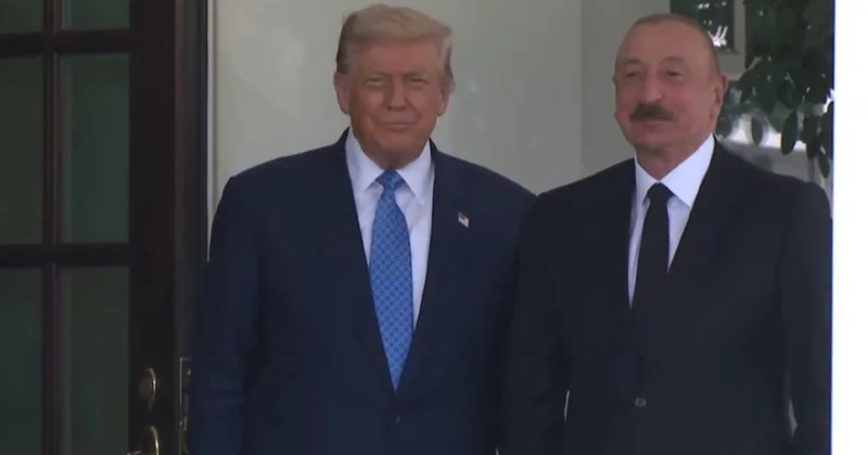 Donald Tramp İlham Əliyevi qarşıladı TARİXİ GÖRÜNTÜLƏR KONKRET