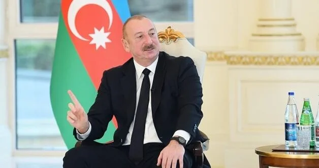 İlham Əliyev müsahibə verir Canlı