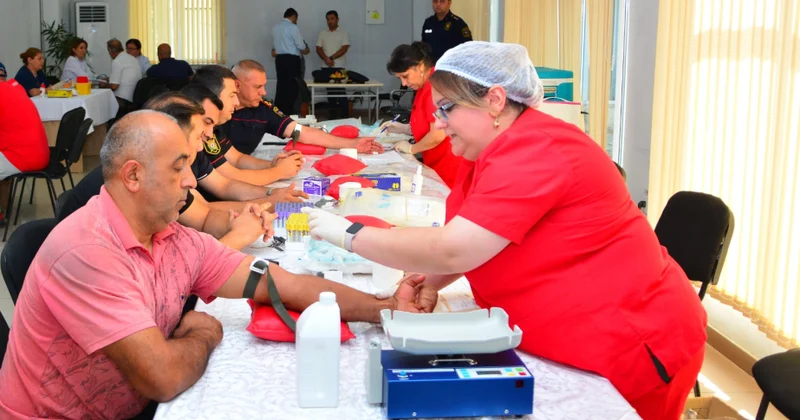 Ağstafada qan xəstəliklərindən əziyyət çəkən uşaqlar üçün növbəti qanvermə aksiyası təşkil olunub