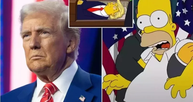 Simpsonlardan şok proqnoz: Trampın ölüm tarixi bəlli oldu FOTO