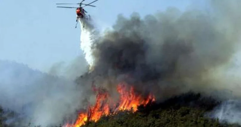 Ağdərədə helikopter havaya qalxdı