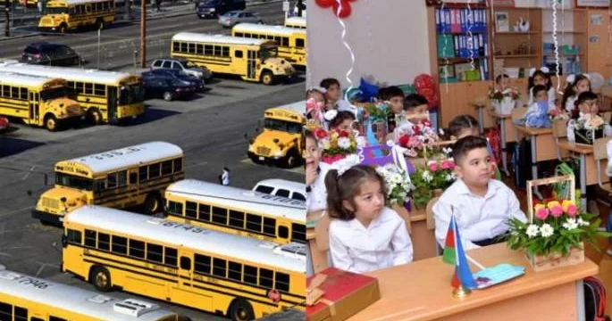 Gəl, gəl, məktəb avtobusları! Bir avtobus min problemi həll edə bilər