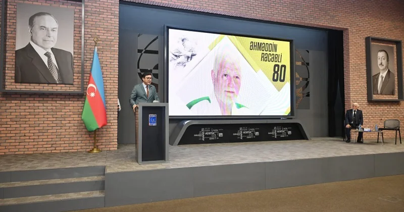 Tanınmış idman veteranı Əhməddin Rəcəblinin 80 illik yubileyi qeyd olunub FOTO