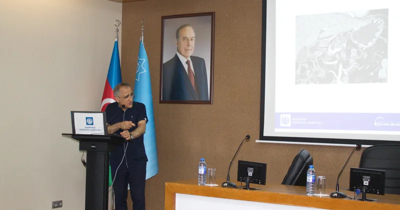 ® Mərkəzi Gömrük Hospitalında “Pankreas şistik törəmələri, müalicə alqoritmləri” mövzusunda seminar keçirilib