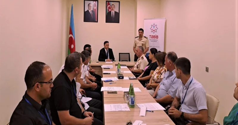 FHN in Gəncə Regional Mərkəzi rəhbər heyətin mülki müdafiə məşqini təşkil edib