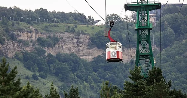 Nalçikdə kanat vaqon qırılıb...