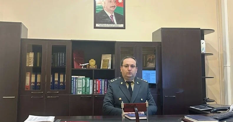 Sayılov Hərbi Prokurorluqda vəzifə aldı