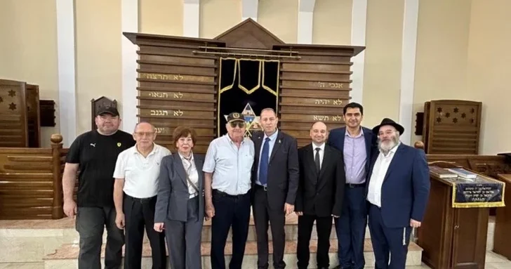 Посол Ронен Краус встретился с еврейской диаспорой Азербайджана
