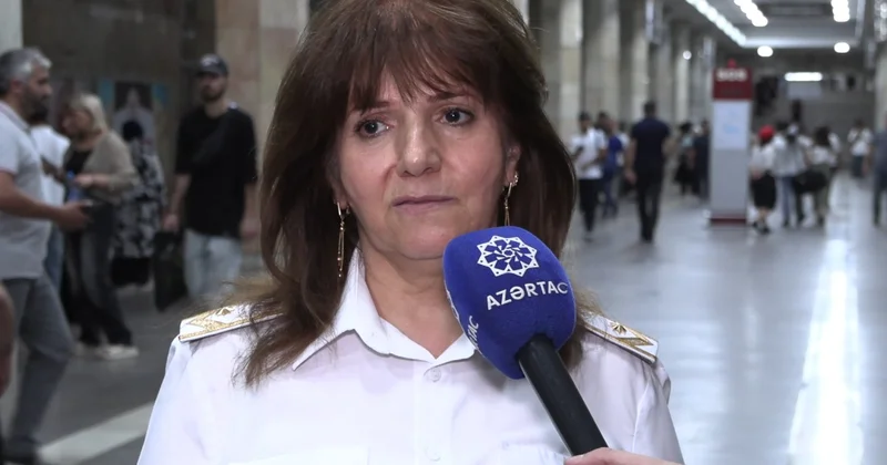Stansiya növbətçisi: 33 ildir Bakı Metropolitenində işləyirəm, belə hadisə ilə heç vaxt rastlaşmamışam
