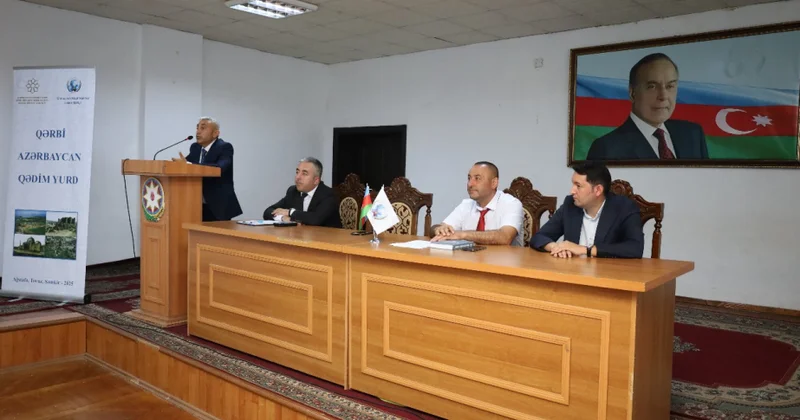 “Qərbi Azərbaycan Qədim Yurd” layihəsinin yekun tədbiri Şəmkirdə keçirilib