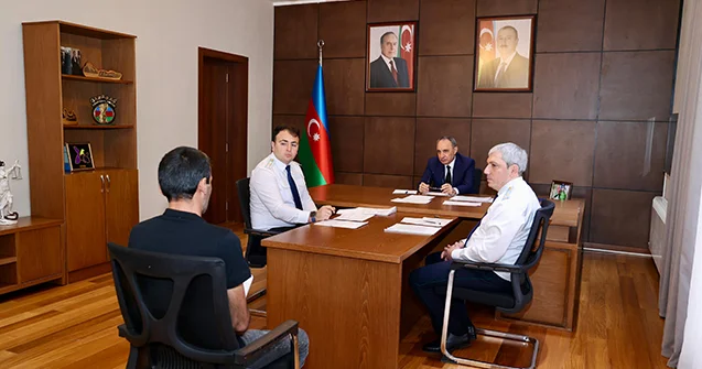 Baş prokuror Qəbələdə qəbul keçirdi Fotolar