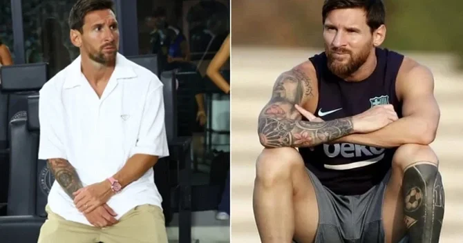 Lionel Messi 900 000 dollarlıq Barbie saatı ilə gündəm oldu