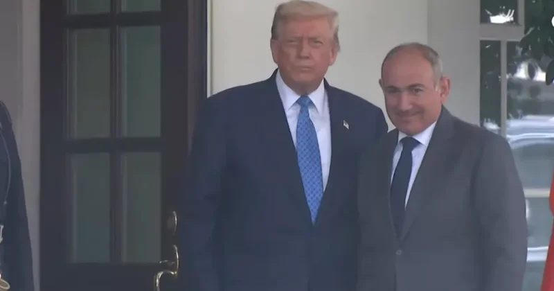 Трамп проводит встречу с Пашиняном в Вашингтоне: ВИДЕО