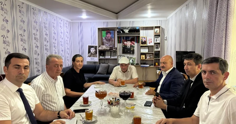 Asif Əsgərov şəhid ailəsini ziyarət edib, vətəndaşlarla görüşdü FOTOLAR
