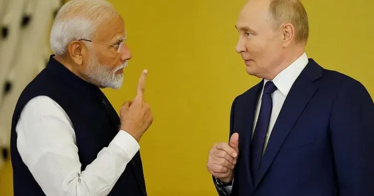 Modi və Putin Hindistan Rusiya strateji tərəfdaşlığını müzakirə etdi
