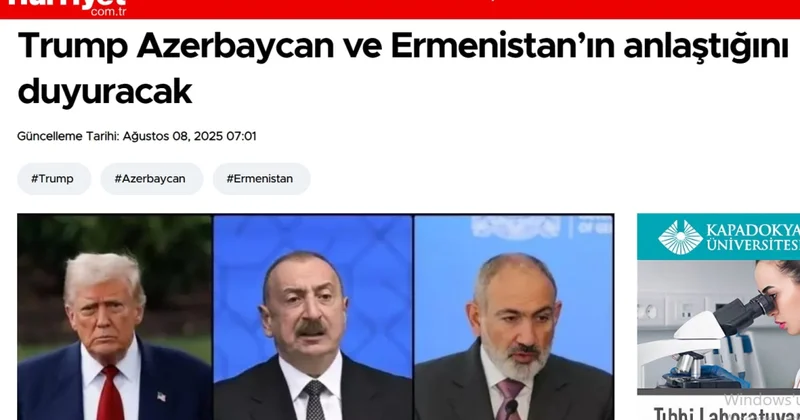 Турецкие СМИ широко освещают визит Президента Азербайджана в США