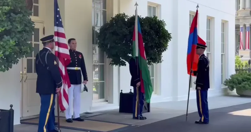 В преддверии встречи Алиева, Трампа и Пашиняна: Белый дом в эти минуты ВИДЕО
