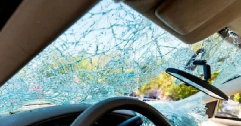Sumqayıtda avtobus zapravka ya çırpıldı