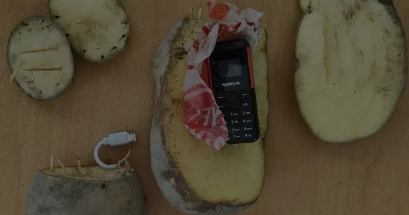 Həbsxanaya kartofun içərisində telefon keçirmək istədi
