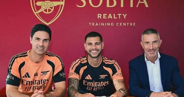 Bruno Gimaraeş rəsmən "Arsenal"da