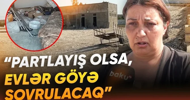 Sakinlərin etirazına səbəb olan YDM tikintisi: Bizim üçün təhlükədir