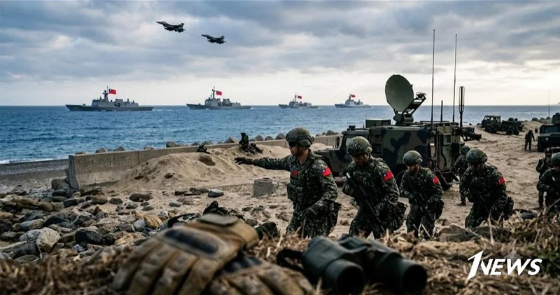На Тайване начались военные учения по отражению возможного нападения ВИДЕО