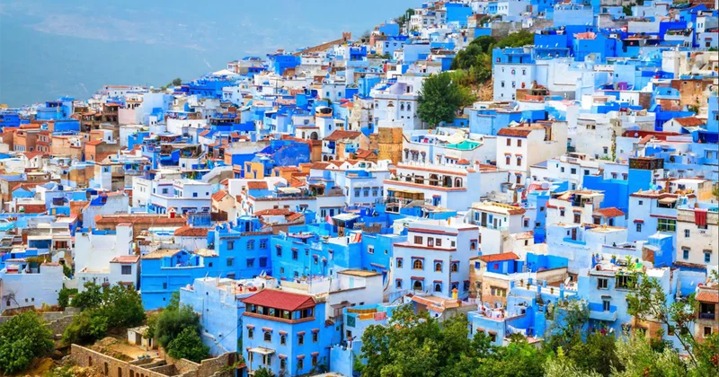 Səmanın yerə endiyi şəhər... Fotolar