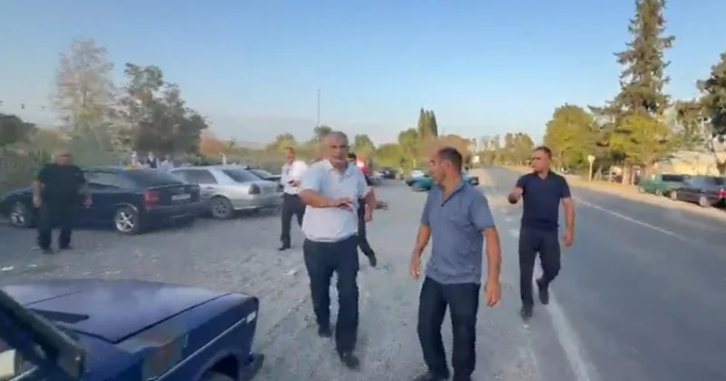 Ağdaşda baş vermiş hadisə ilə bağlı polis araşdırma aparır