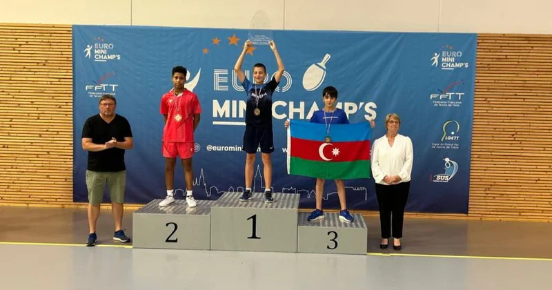 Azərbaycan tennisçisi Fransada fərqləndi