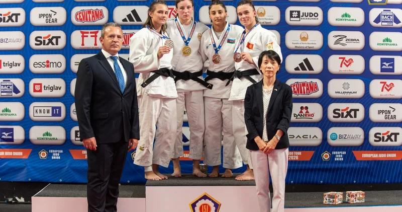 Nilgün Rzayeva Avropa Kubokunda üçüncü olub FOTO