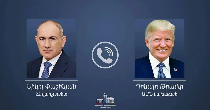 Пашинян и Трамп обсудили реализацию мирных договоренностей и проект TRIPP