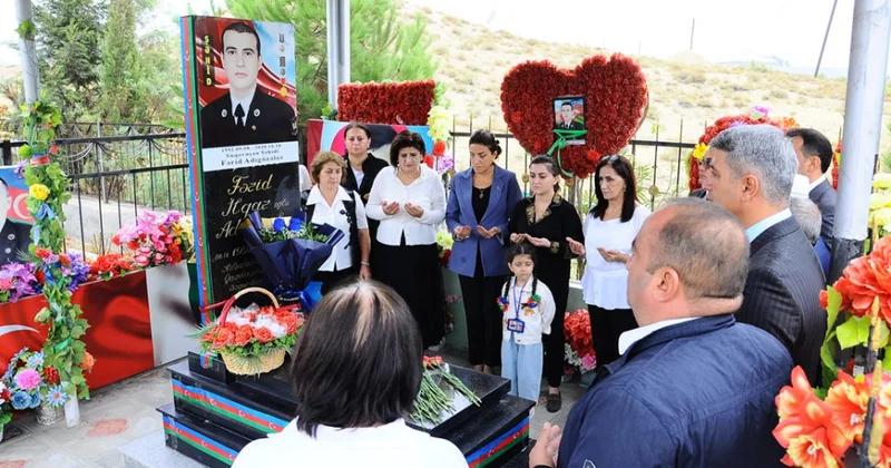 Naftalanda şəhid Fərid Adıgözəlovun xatirəsi anılıb