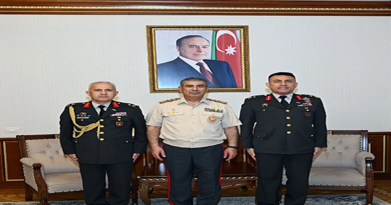 Zakir Həsənov Türkiyənin yeni hərbi attaşesini qəbul edib