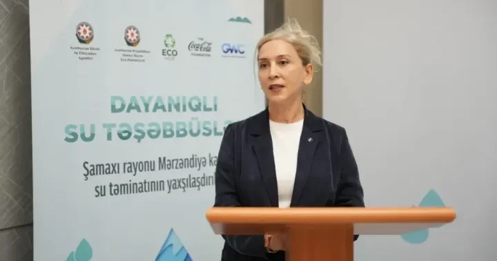 Dövlət və özəl sektorun tərəfdaşlığı ilə Mərzəndiyə kəndinə su çəkilib