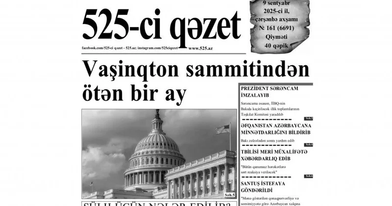 “”in 9 sentyabr sayında nələr var? ANONS