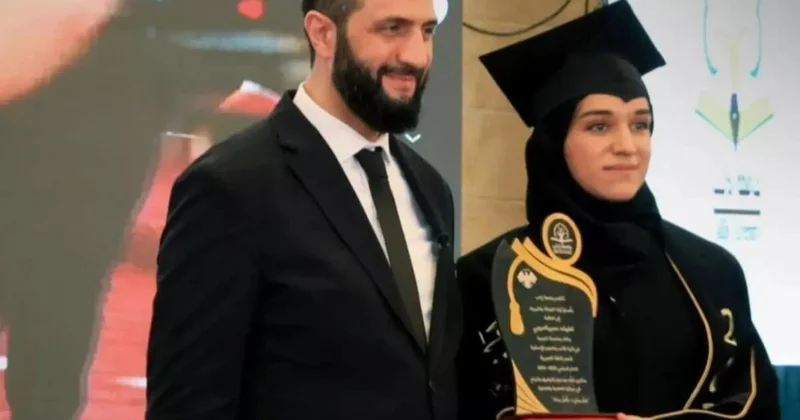 Suriya Prezidenti Əş Şara diplomu həyat yoldaşına özü təqdim etdi