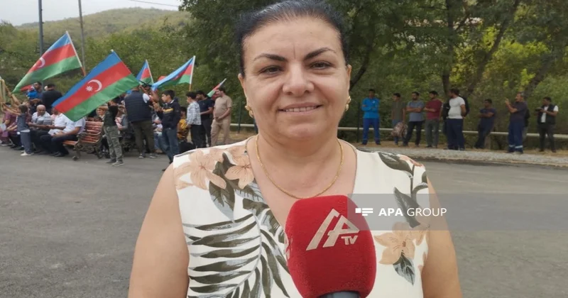 Ağdərəyə köçən sakin: Bu günü səbirsizliklə gözləyirdik