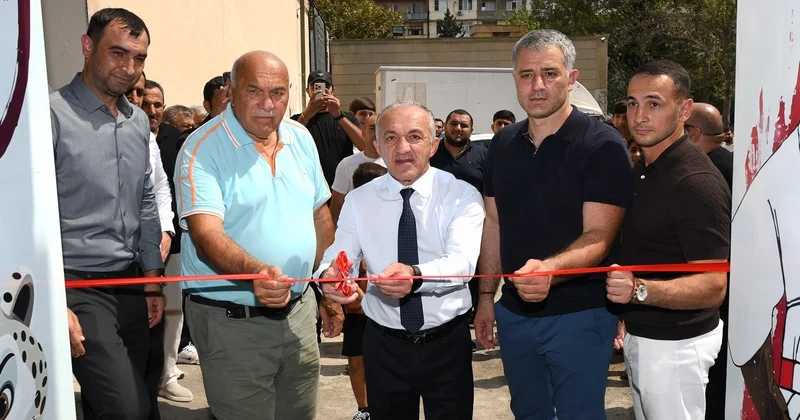 Bakıda yeni cüdo zalı istifadəyə verilib FOTO