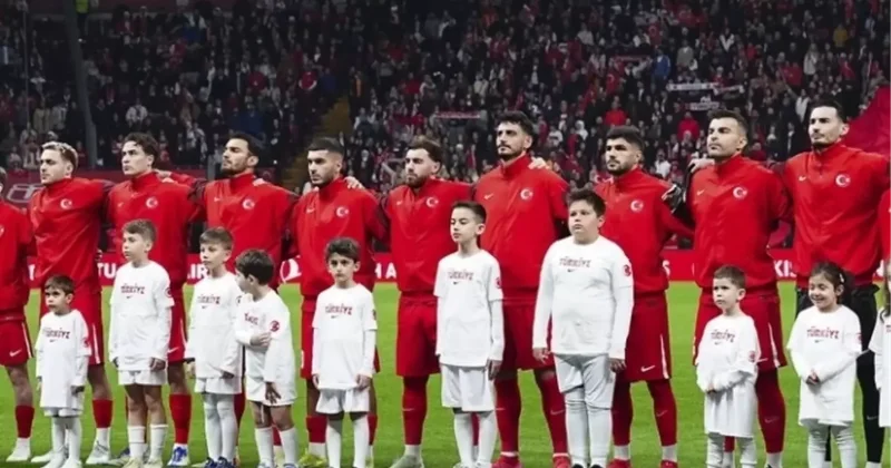 Türkiyə İspaniya oyununda “Boz qurd” işarəsi VİDEO