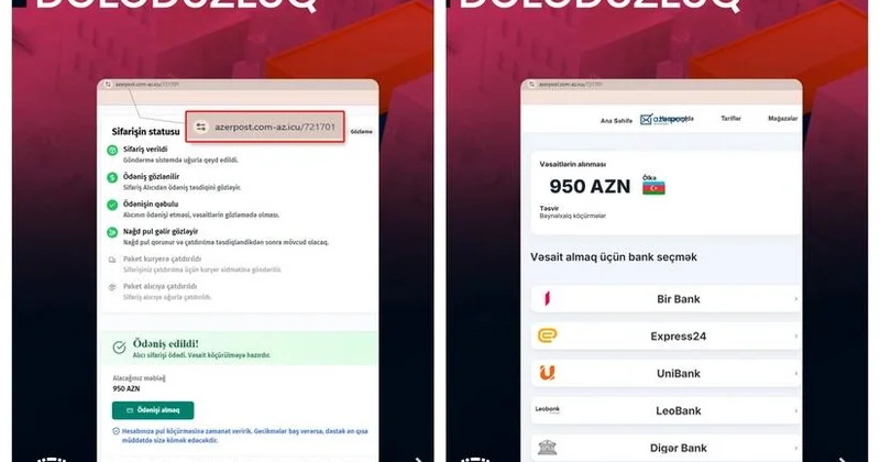 ETX: “Azərpoçt“ adından fırıldaqçılıq kampaniyası həyata keçirilir