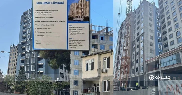 Дольщики ООО Şərq İnşaat жалуются на затянувшееся строительство