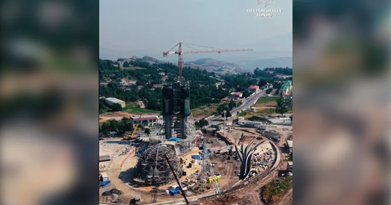 Yeni Şuşa məscidi belə inşa olunur Video