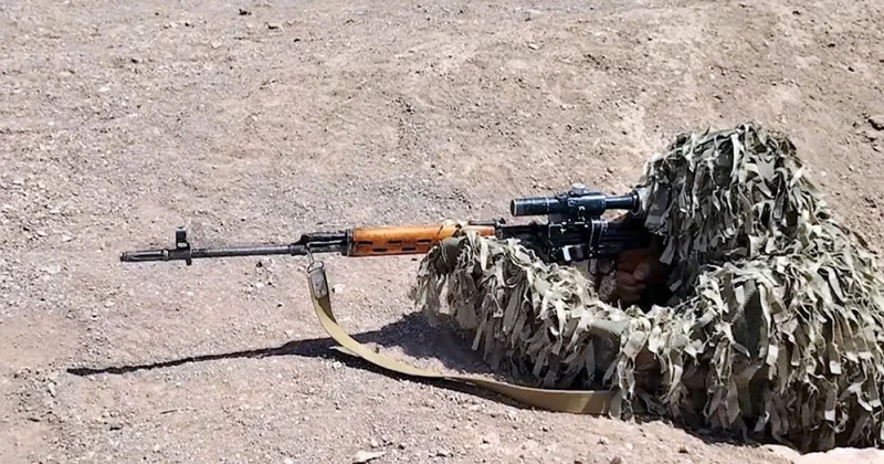 Naxçıvanda hərbi vəzifəlilərlə təlim toplanışı başa çatıb VİDEO