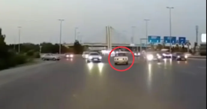 Hava limanı yolunda ölüm təhlükəsi: Hərəkətin təşkilində nöqsanlar var VİDEO