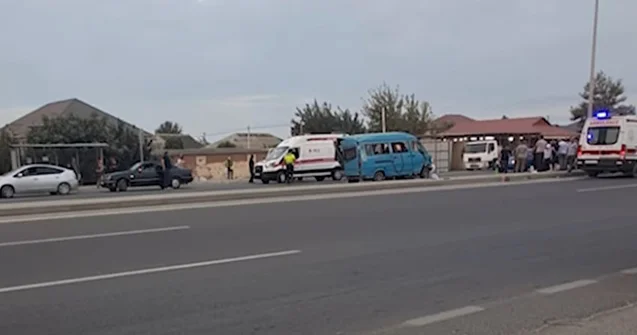 Mikroavtobus qəzasında yaralananlar istixanada işləyən qadınlar imiş Yenilənib