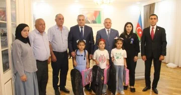 Tərtərdə şəhid övladları ilə görüş keçirilib