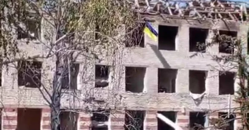 Ukrayna ordusu daha bir kəndi işğaldan azad etdi VİDEO